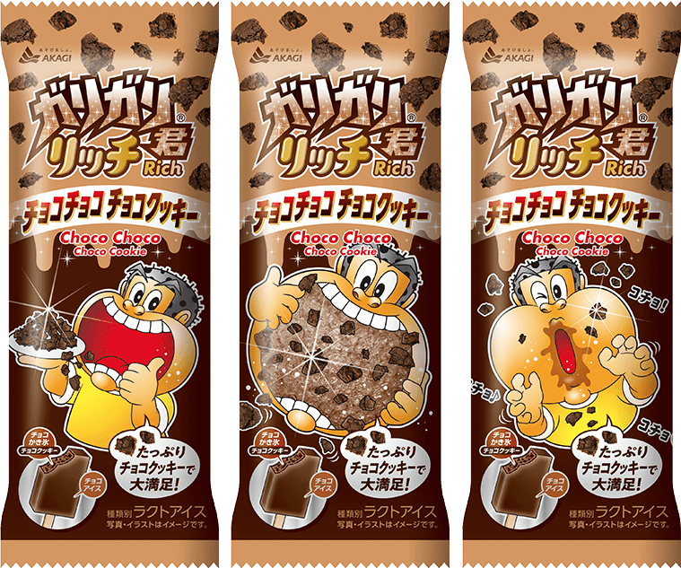 ガリガリ君リッチ チョコチョコチョコクッキー（スティック）